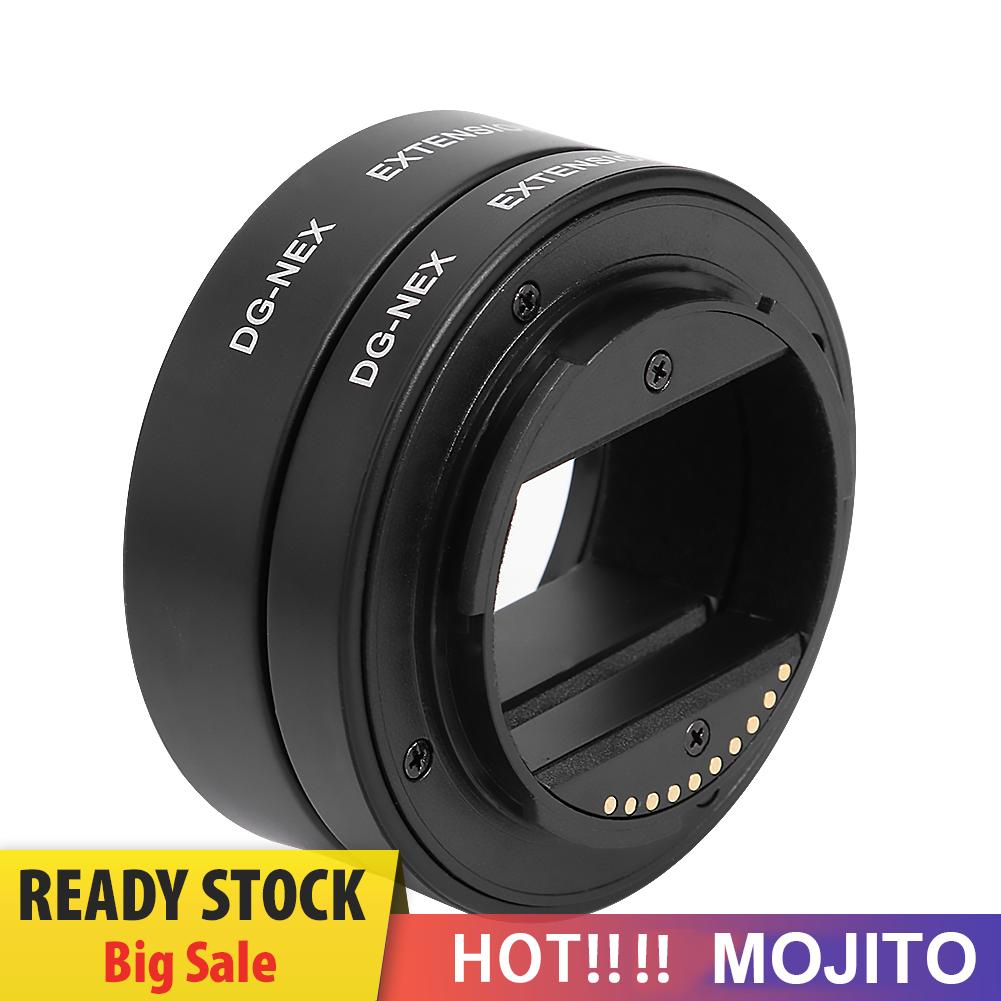 Set Tabung Ekstensi Makro Autofocus Af 10mm 16mm Untuk Kamera Sony Nex E-Mount