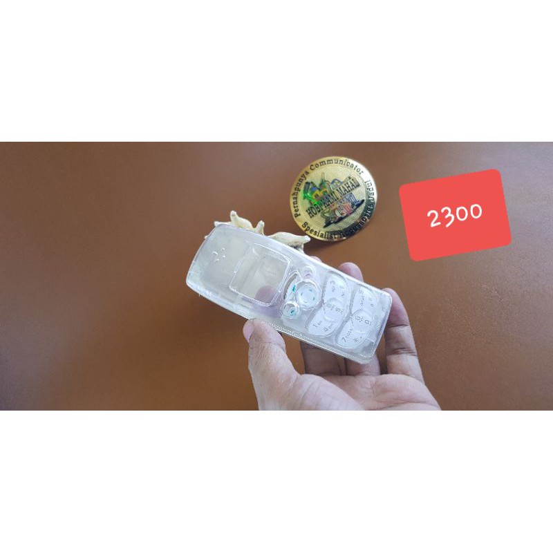 casing tulang nokia 2300 transparan trans bening clear