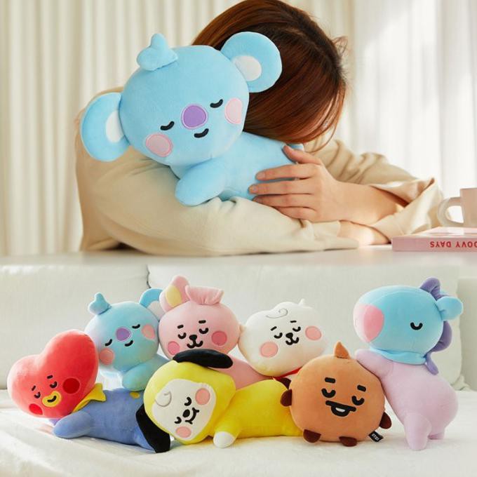 Kpop Bt21 Baby Plush Pillow Doll Car Cushion 30Cm Plush Toy Fan Gingunram