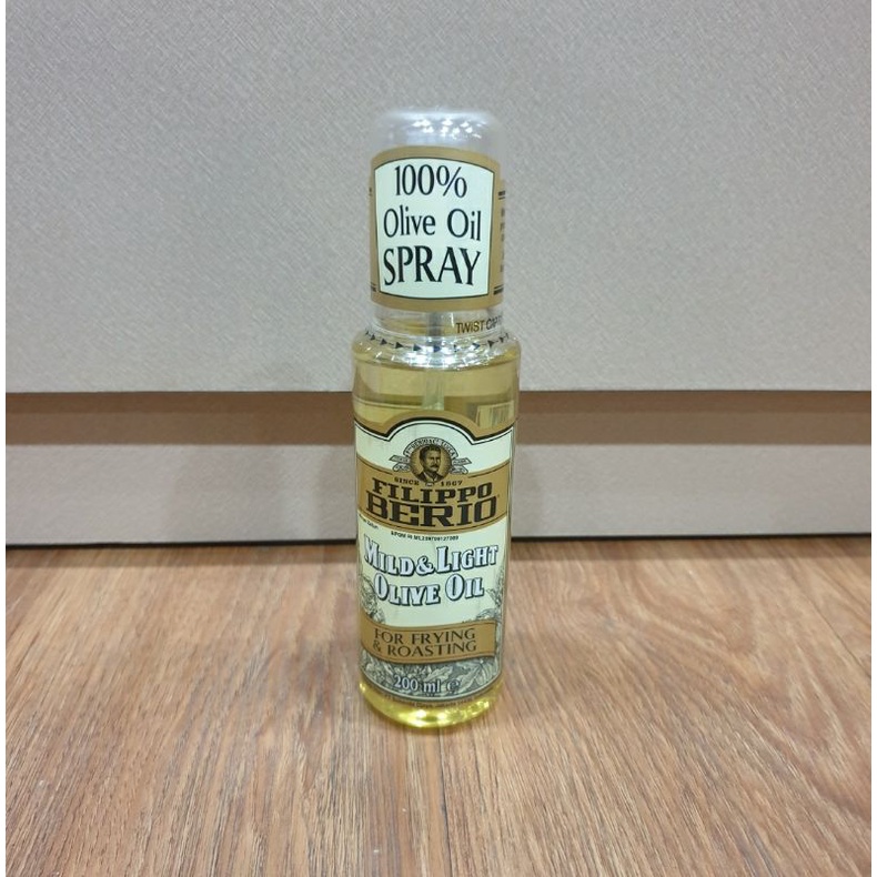 

Filippo Berio Minyak Zaitun Mild&Light In Colour Olive Oil Spray 200ml