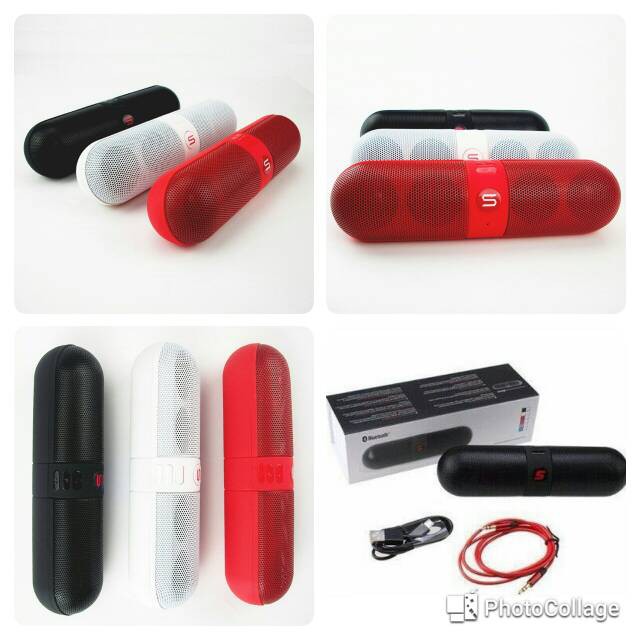BITS PILL S SERIES BLUETOOTH PORTABLE SPEAKER WITH NFC