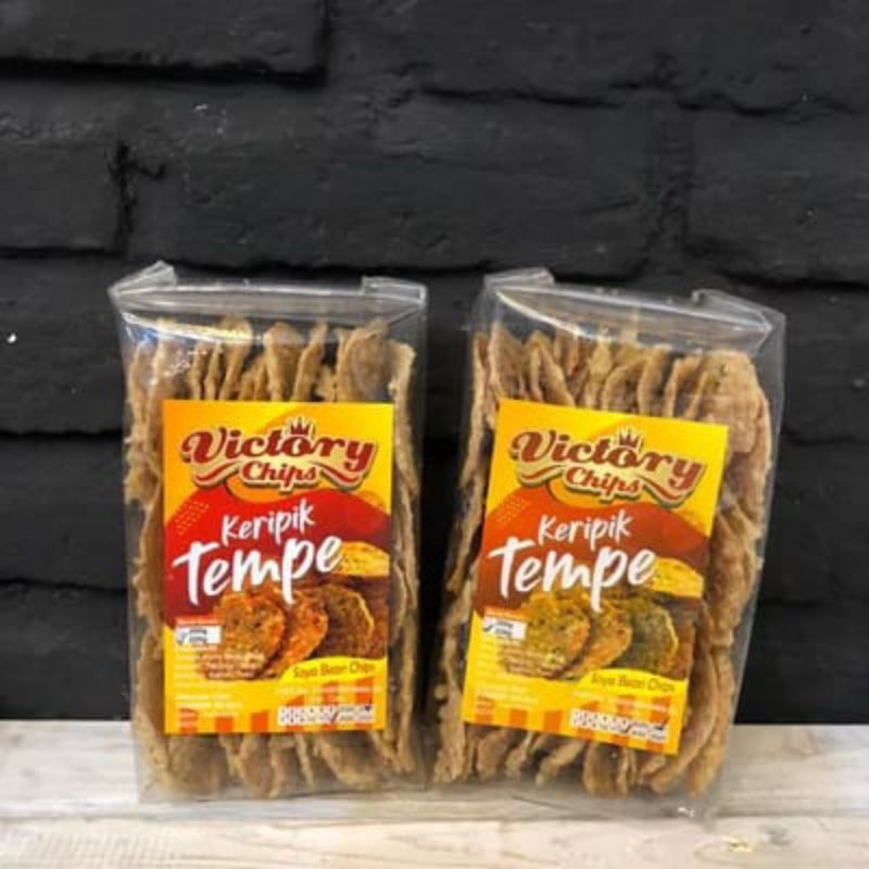 

PALING LARIS !! Kripik Tempe 200gr By Victory SKOMILL