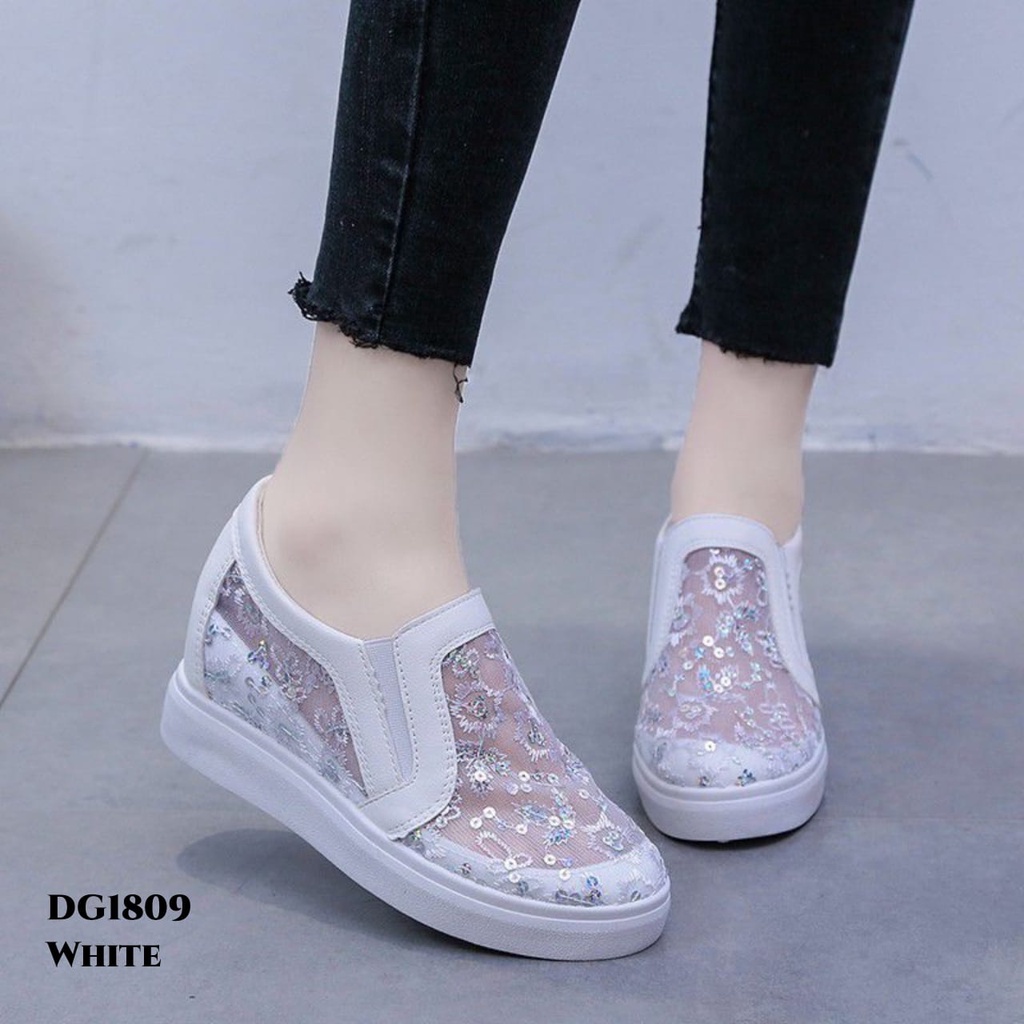 RESTOCK WYN SNEAKERS WEDGES FASHION KOREA DG1809