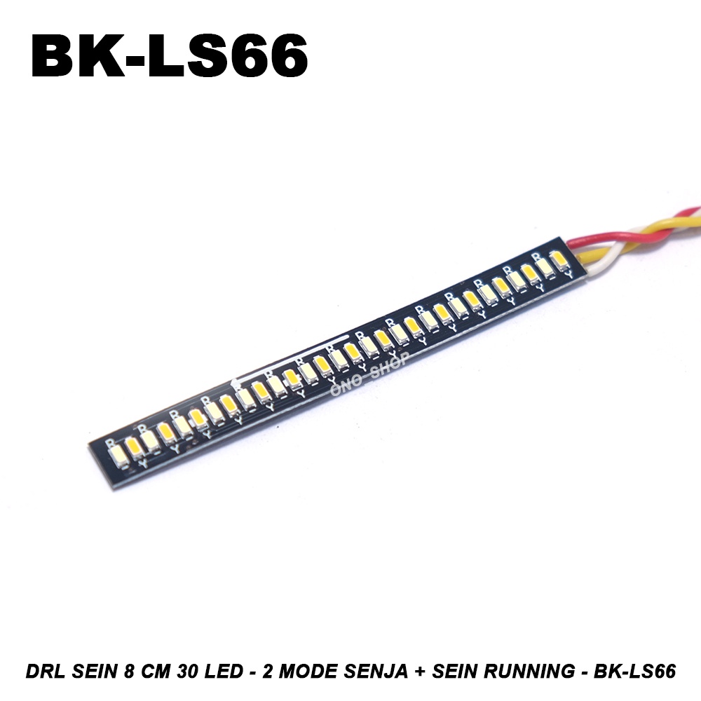 DRL Sein 8 cm 30 Led - 2 Mode Senja + Sein Running - BK-LS66