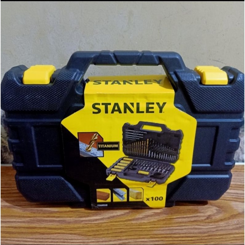 STANLEY MATA BOR DAN MATA OBENG SET 100PCS STA 88548-XJ SET ACCESORIS