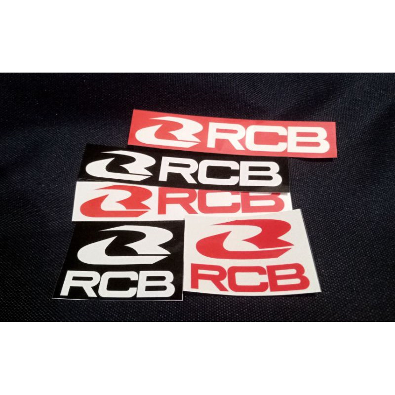 Stiker Racing RCB