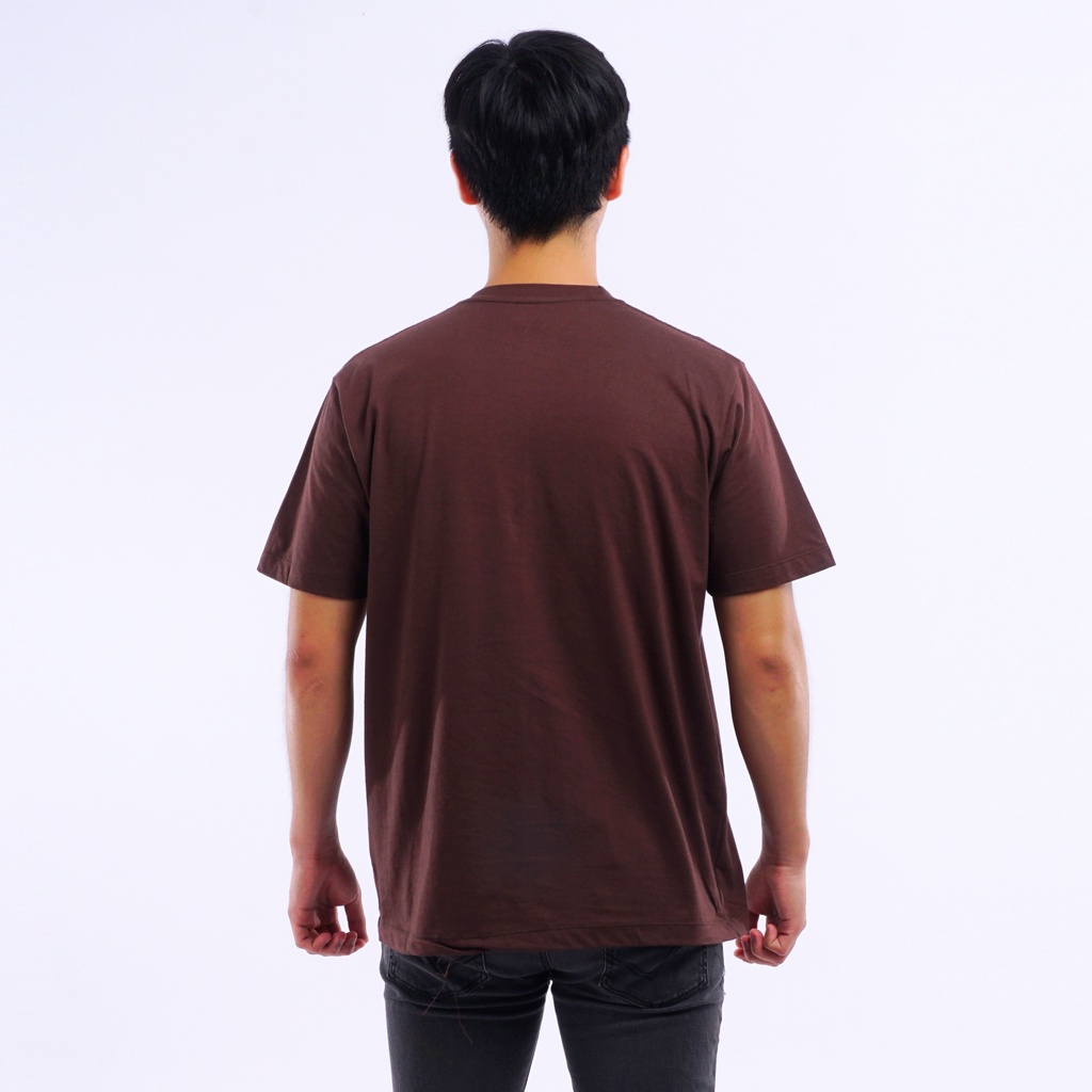 SANVANINA Kaos Polos Pendek Choco | Basic T-Shirt Choco T-01F