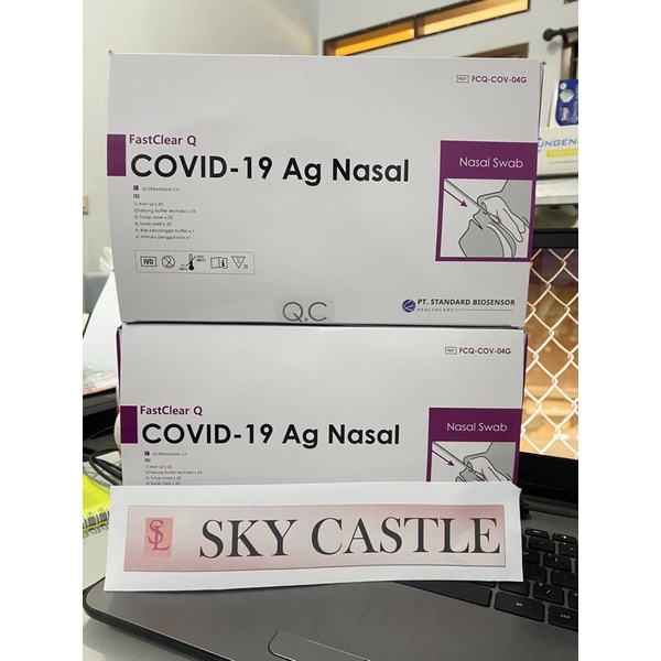 BIOSENSOR FASTCLEAR NASAL isi 25 Kemenkes
