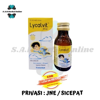 Jual Lycalvit Sirup 60 Ml | Shopee Indonesia