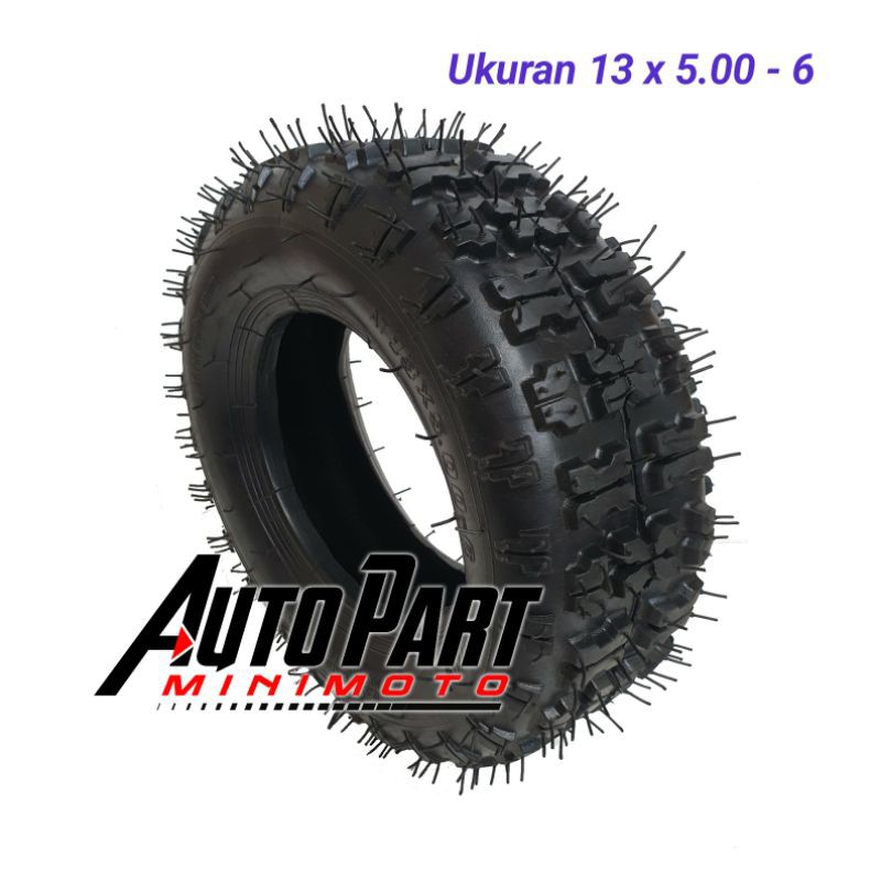 Ban ATV Offroad 13x5.00-6 ATV 50cc Ring 6 Inch ( Belakang ) 1Pcs