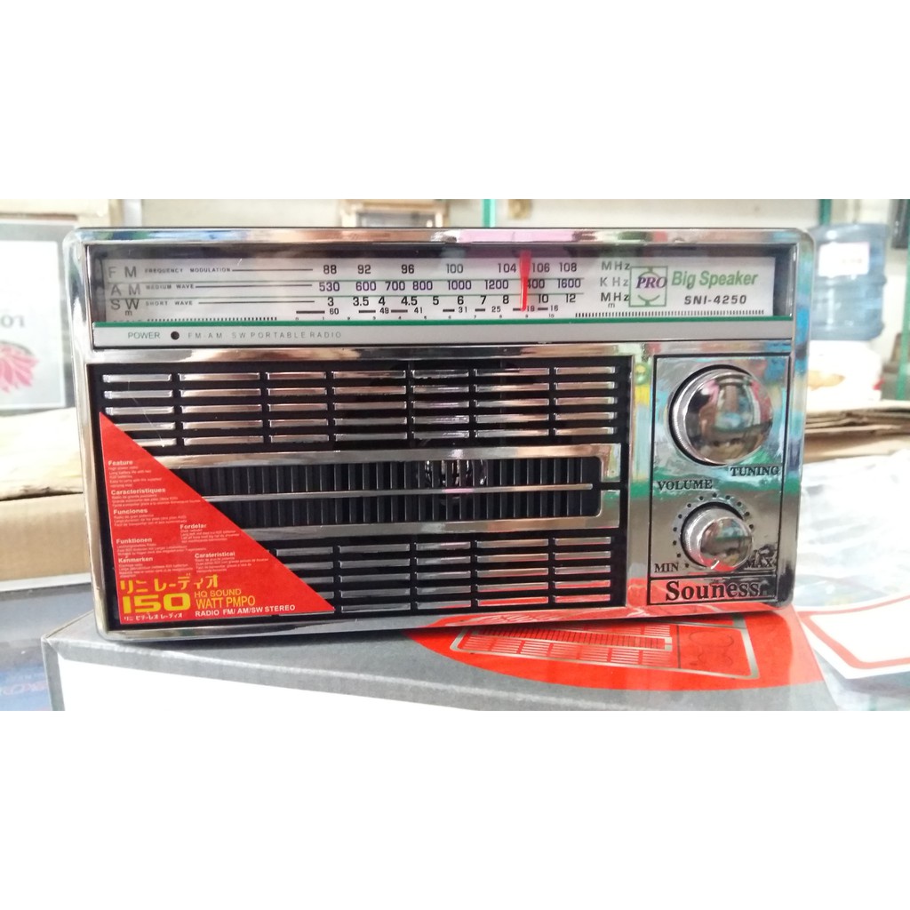 Radio Jadul Souness SNI- 4250 / SNI4250 / SNI 4250