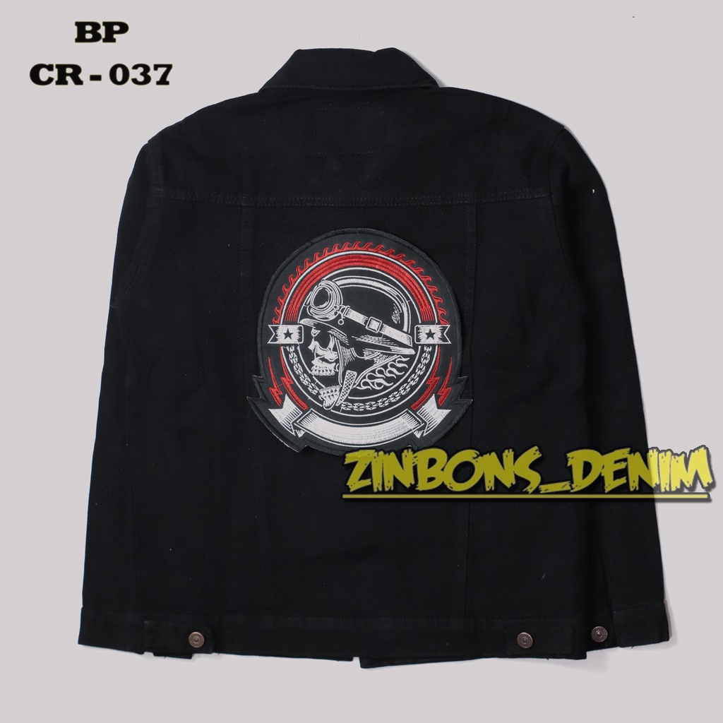 Backpatch back patch emblem punggung bordir besar jumbo back patch terlaris patch motor