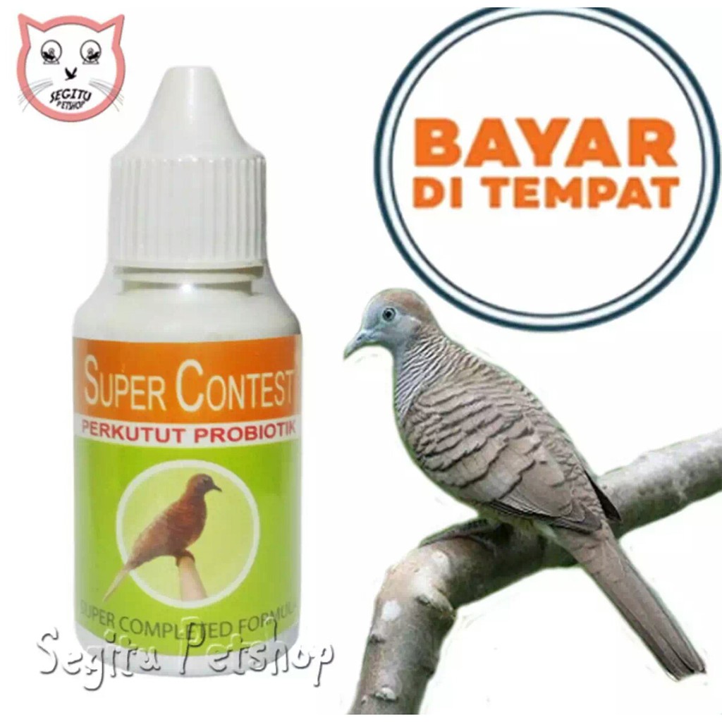 Vitamin Burung Super Contest Probiotik Perkutut