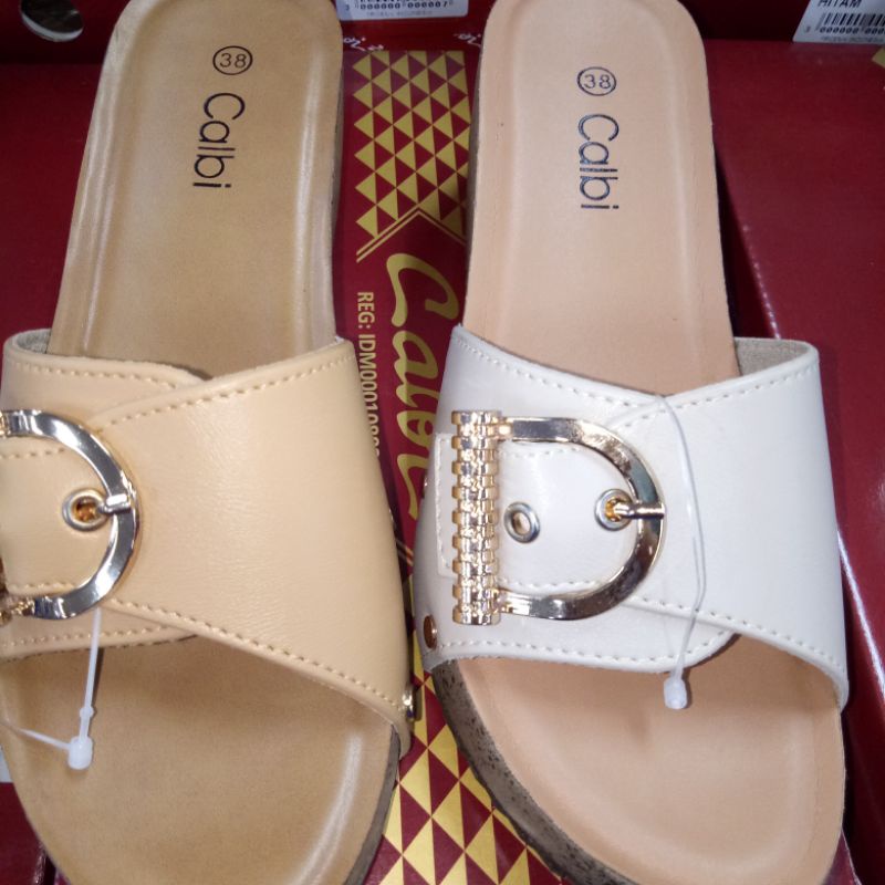 calbi wedges wanita 100% ORI