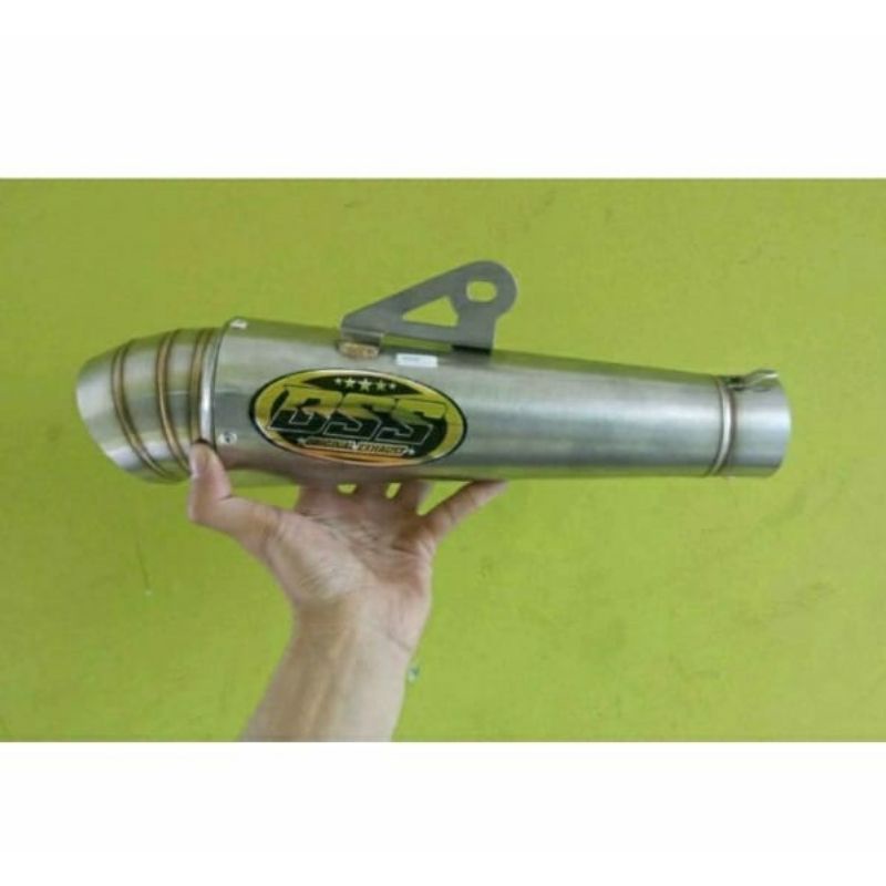 Slincer knalpot racing BSS jigsaw Diameter 50mm pnp Herex Bebek Matic