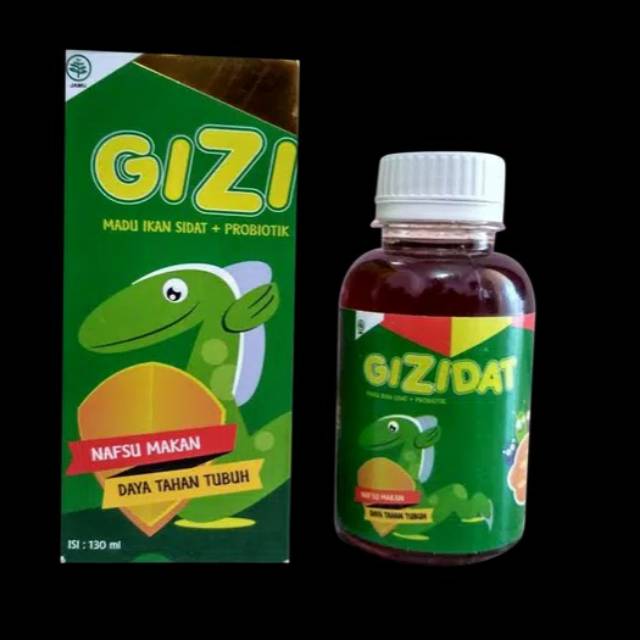 

Gizidat Madu Ikan Zidat Plus Probiotik Asli