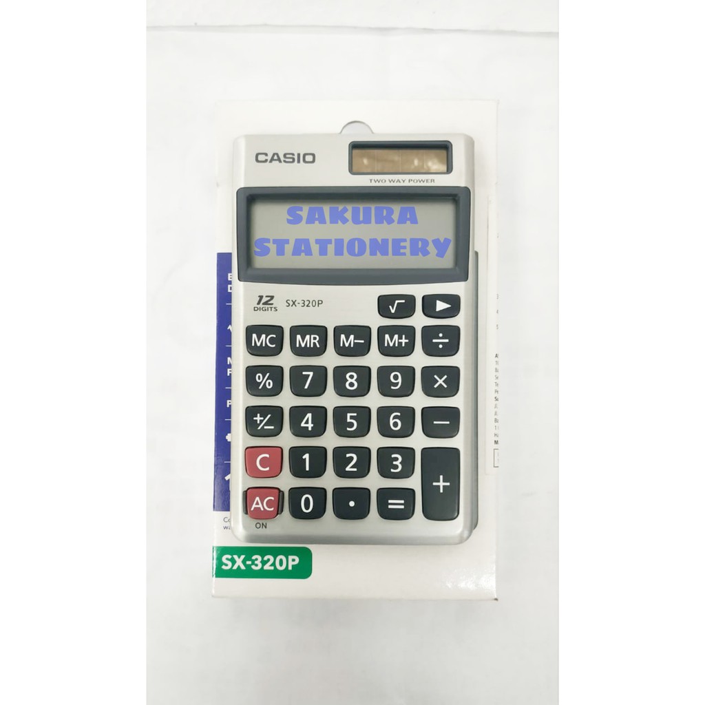 

Kalkulator Casio SX-320P