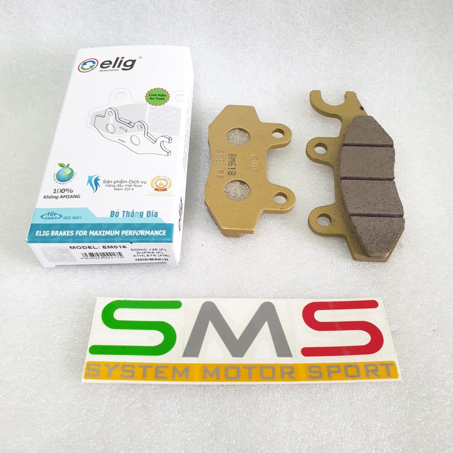 Kampas rem ninja 250 karbu ninja 250fi depan belakang -elig