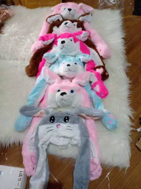 ⭐BAGUS⭐ BUNNY HAT LED MUSIK / BUNNY HAT