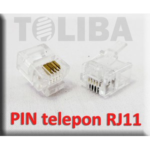 jack rj11 rj 11 Konektor/Connector Jack line Telepon