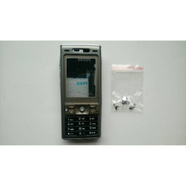 Casing tulang sony ericsson k800 k800i silver