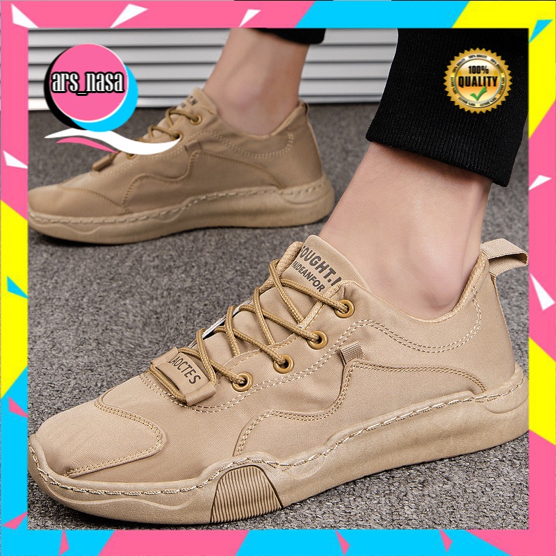 Sepatu Kanvas Import 2021 Pria   Sepatu  Trendi Es Sutra Kanvas Sepatu Kasual Pria Beijing Kain Sepa