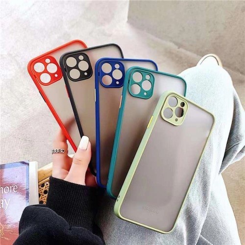 CASE MATTE IPHONE 12 IPHONE 12 BIASA TRANSPARAN FUZE MACARON MY CHOICE - FA