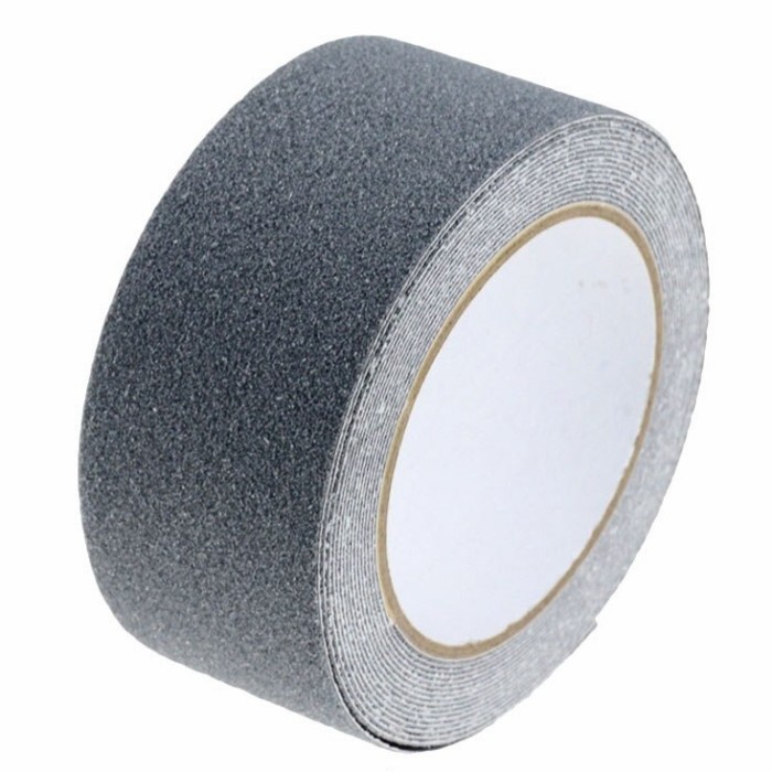 

Lakban Sticker Lantai Kamar Mandi Tangga Anti Licin Slip 5M x 5CM - Abu-abu