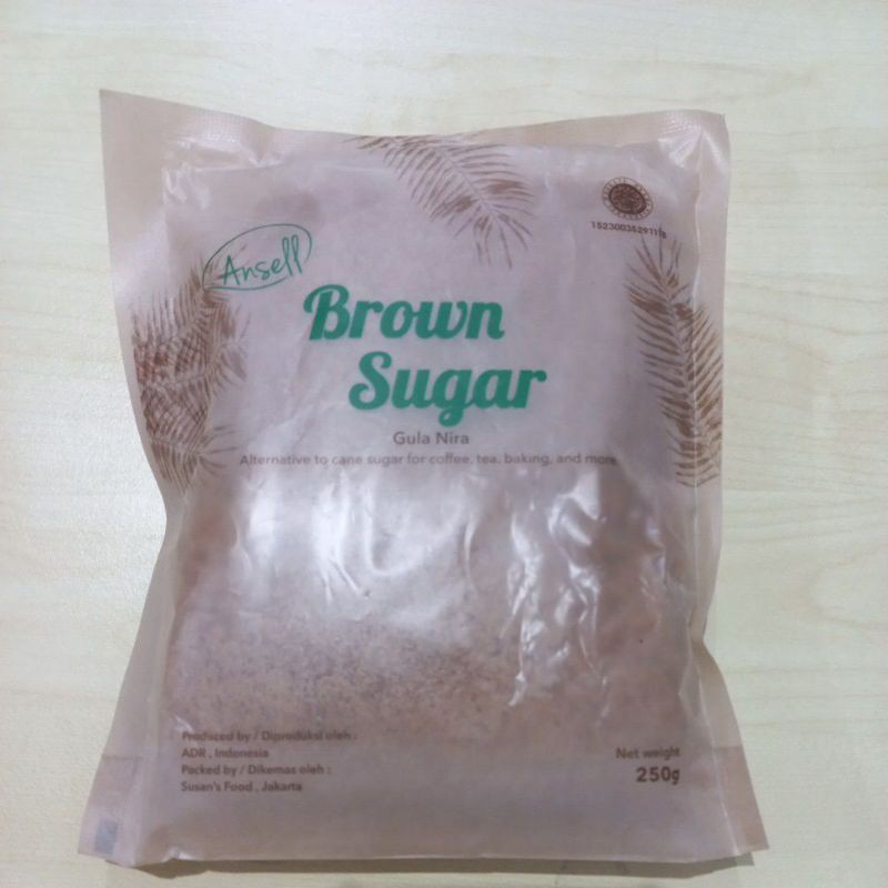 

ansell Brown sugar 250gr