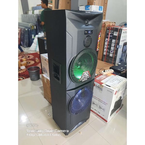 Spiker Aktif Sharp Bluetooth Cbox Pro 22UBB