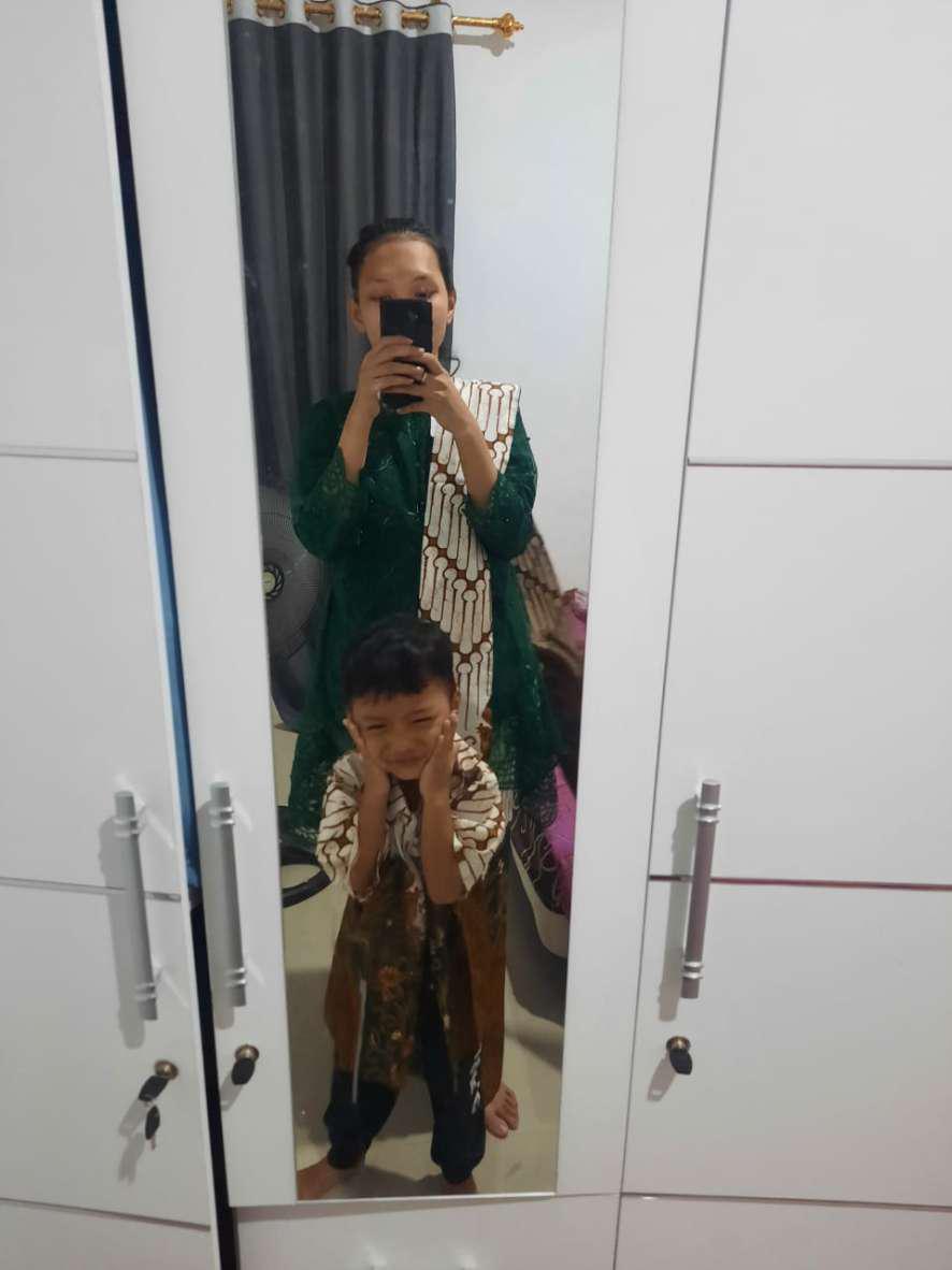 Kemeja Batik Anak Hem Cowok Kids Alita Annabel Amelia Cendrawasih