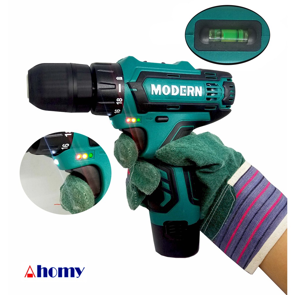 mesin bor baterai M 12 V M12V cordless modern bolak balik reversible charge M12-V