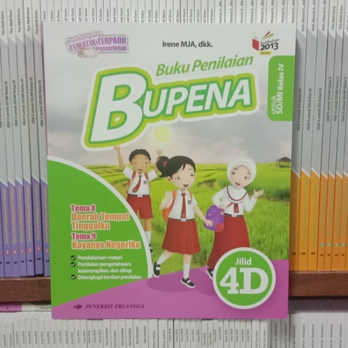 

❤BISA COD❤ BUKU PENILAIAN BUPENA SD/MI KELAS 4D SEMESTER2 KURIKULUM2013 REVISI
