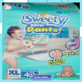 Sweety Silver Pants S66 / M60 / L54 / XL44 / XXL36 Sweety