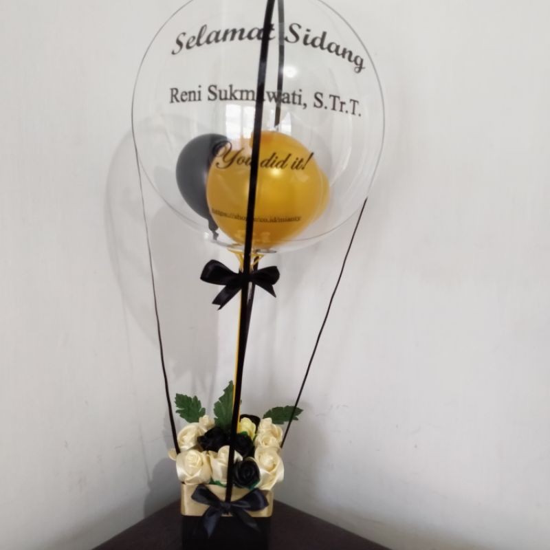 Buket Balon Wisuda Graduation Sidang Ultah Birthday Anniversary