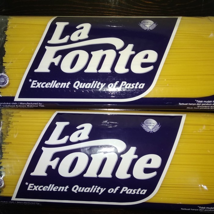 

pasta-aneka- la fonte spaghetti | pasta spageti | pasta noodle mie 1kg -aneka-pasta.