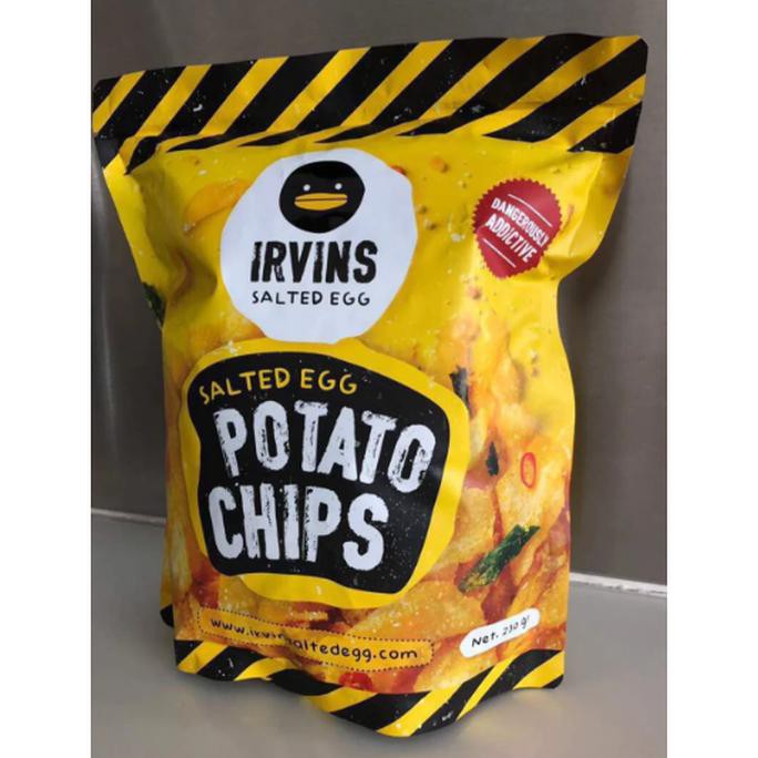 

Dijual Irvins Salted Egg Potato Chips 230 Gram Terlaris