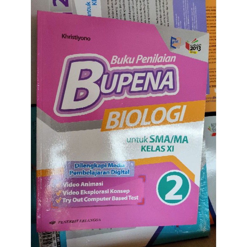 Bupena Biologi SMA Kelas XI/11 Erlangga