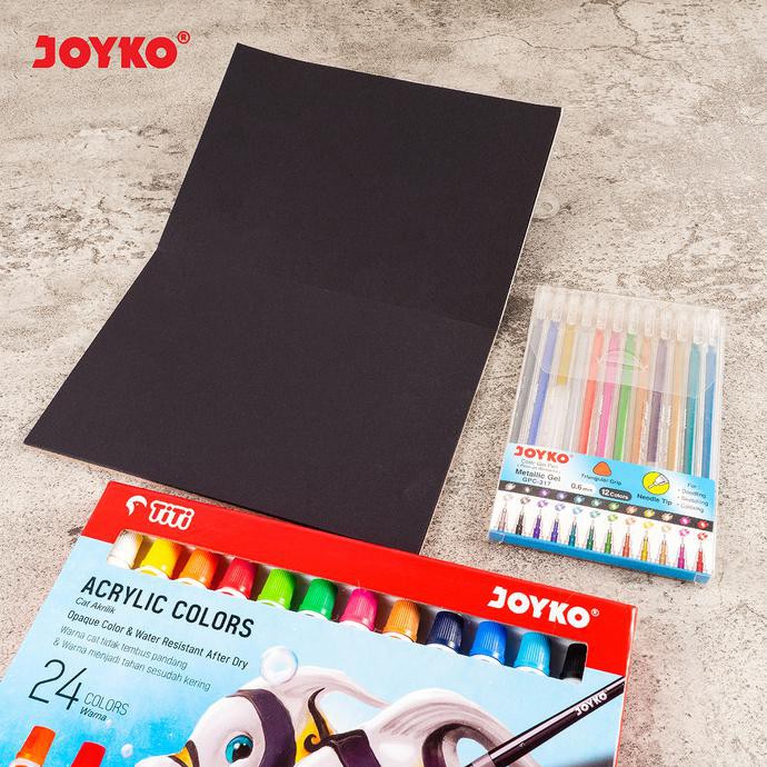

Sale Joyko Drawing Book Black Sketch Pad A5 / Buku Gambar & Sketsa Pad-3000 Hemat