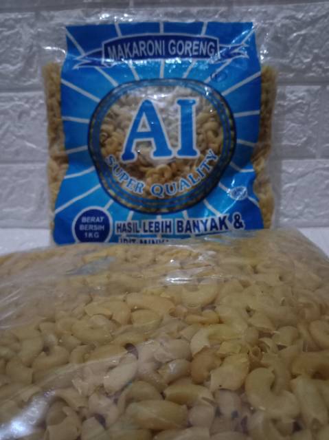 Makaroni Goreng Basah Sayur Mentah A1 Biru Bantet Mekar Ai Pasta Mie Kering Khas Tangerang Shopee Indonesia