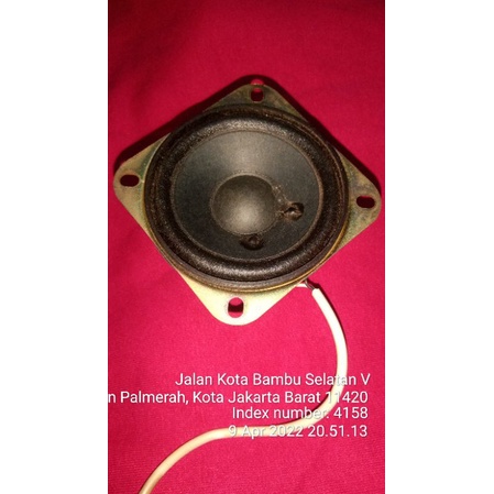 Mid bass 3 inc copotan speaker komputer jadul