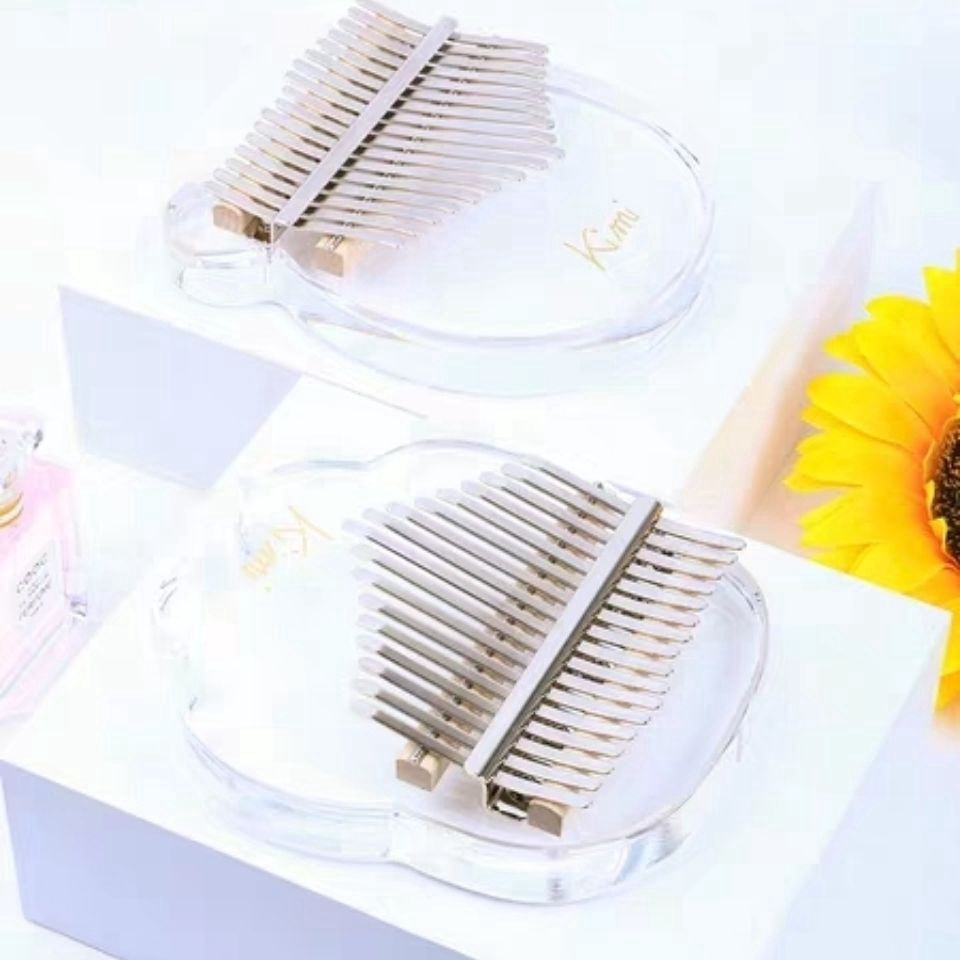 Alat Musik Piano Jari Kalimba 17 Kunci Bahan Akrilik