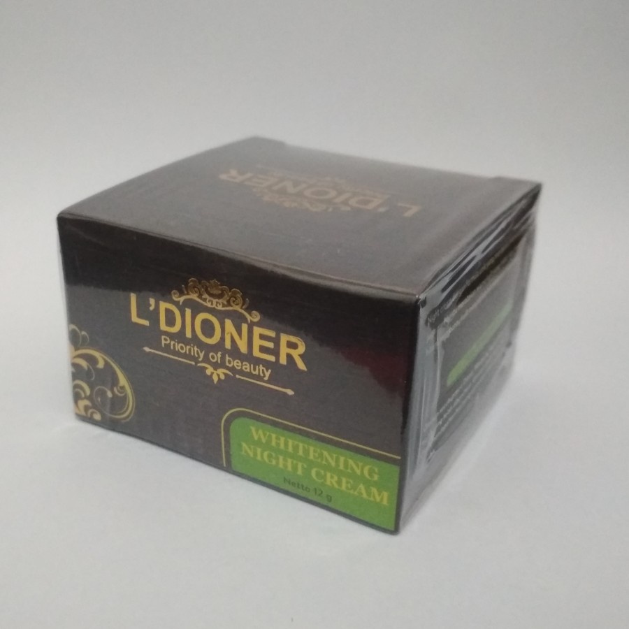 LDioner Whitening Night Cream - Mencerahkan Wajah Krim Malam BPOM