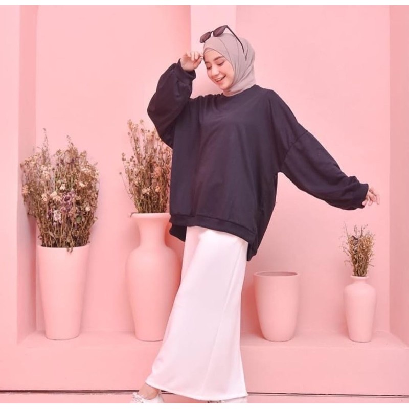 YUMNA SWEATER OVERSIZE | SWEATER MURAH WANITA KEKINIAN