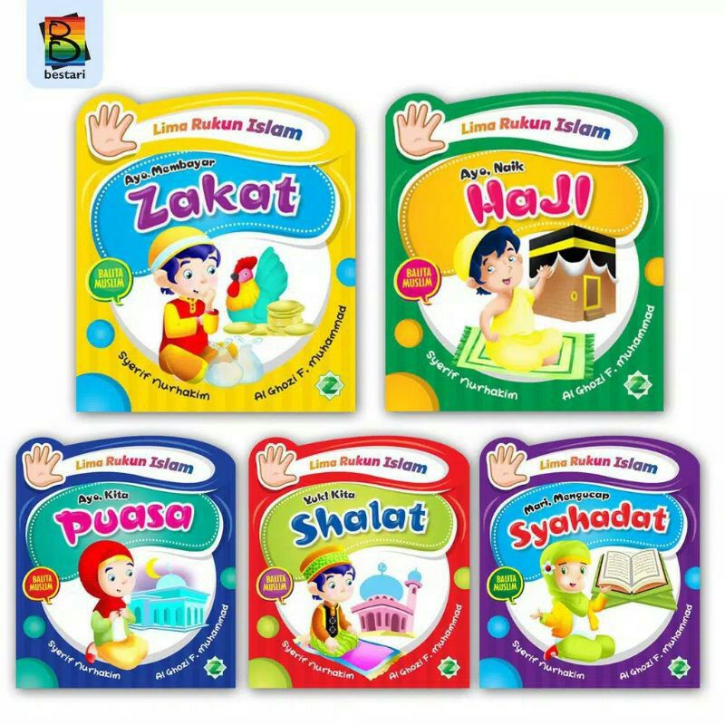 Buku Anak Islami - Cerita Bergambar-Seri Lima Rukun Islam