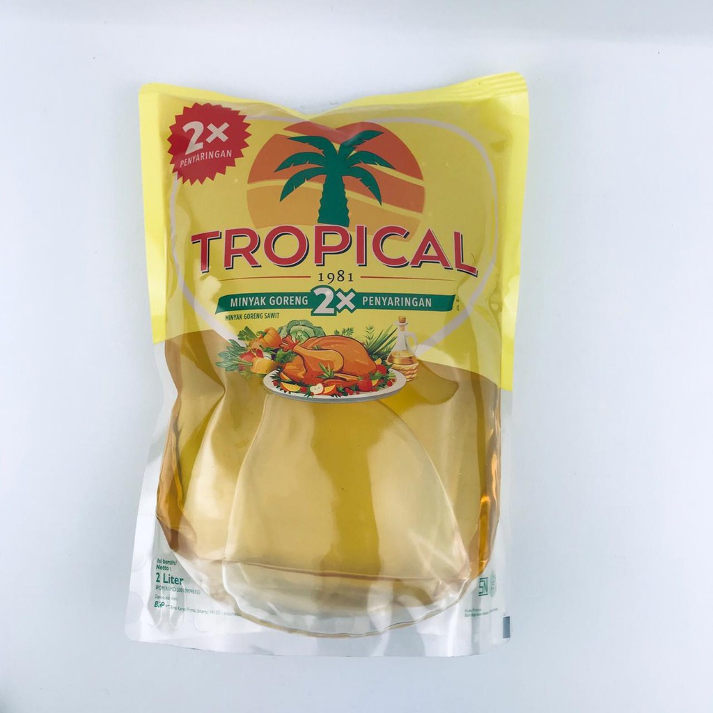 Tropical / Minyak Goreng Refill / 2Liter