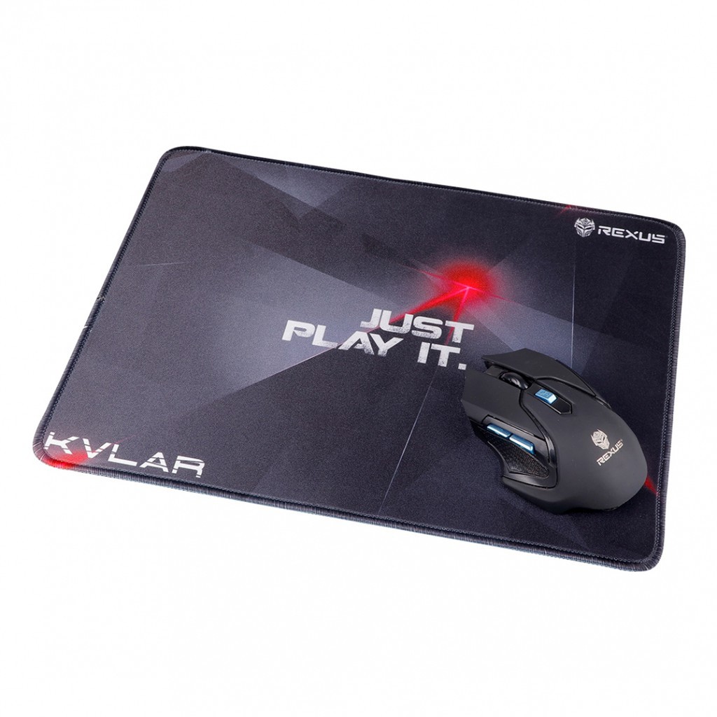 Mousepad Trackpad Alas Gaming Game Gamers Rexus KVLAR T6 350mm x 250mm