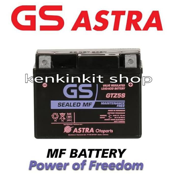 Aki GTZ5S GS Astra