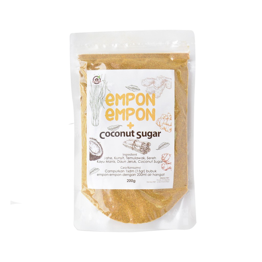 House Of Organix Empon Empon + Coconut Sugar 200 Gr