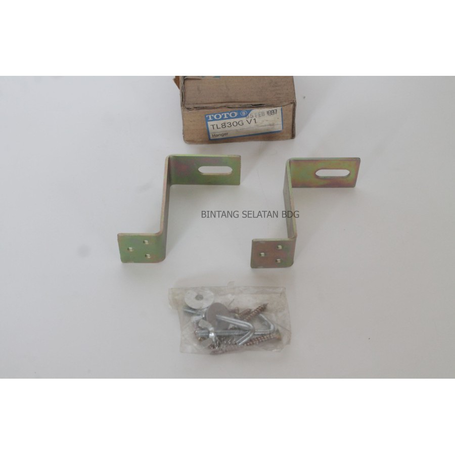 BRACKET TOTO SCREWS TOTO TL 830 GV1 HANGER TOTO